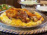 Mandi Nafr Meat With Rice