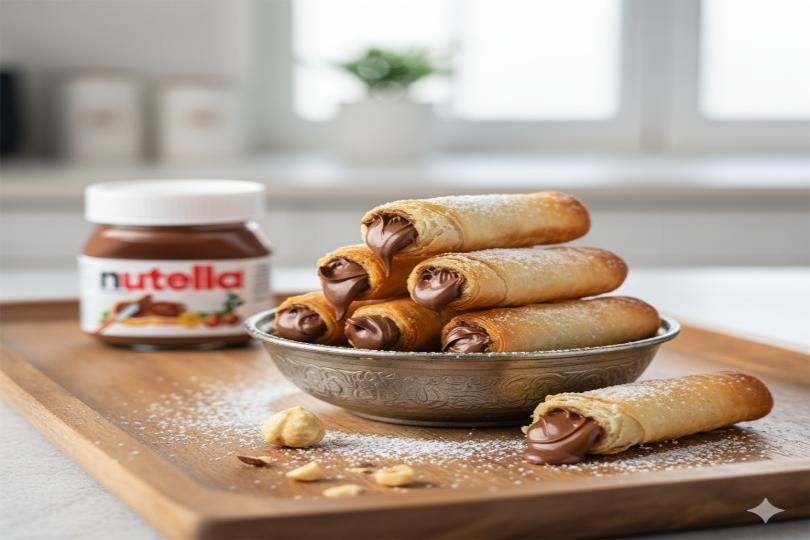 Nawaem Al-Halla with Nuts Roll