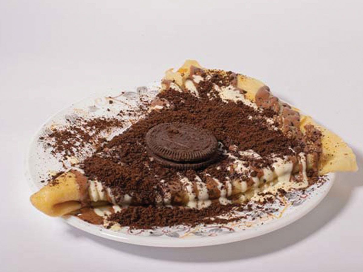 Nutella Oreo Crepe