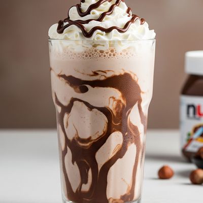 Nutella with Hazelnut Milkshake