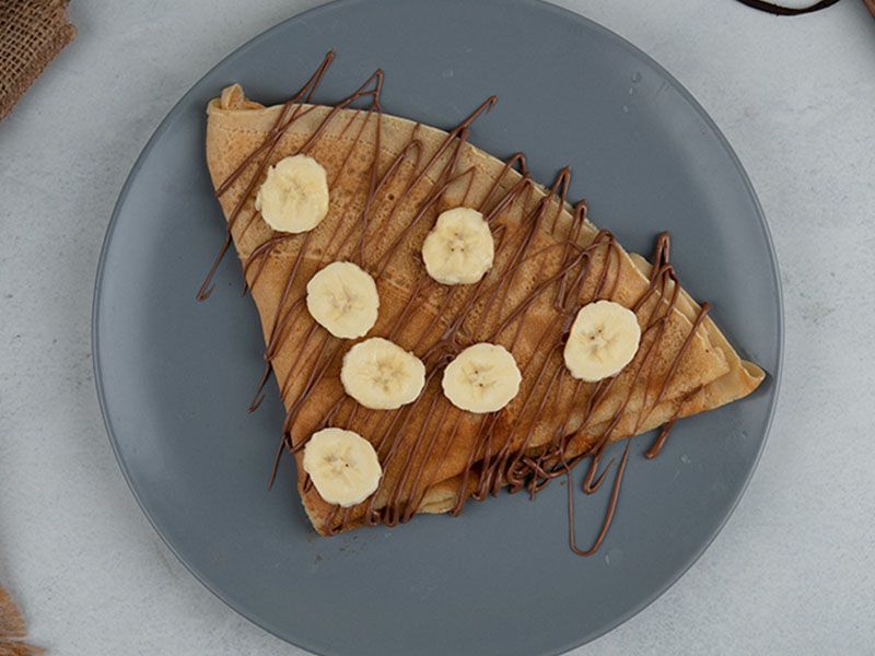 Nutella Banana Crepe