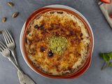 Umm Ali with Nutella and Pistachio