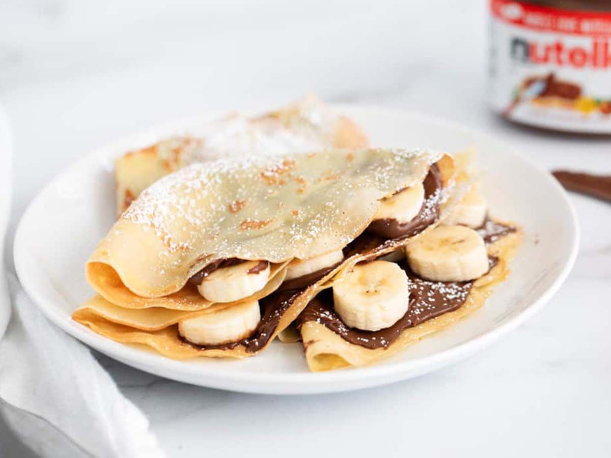 Nutella Fruits Crepe