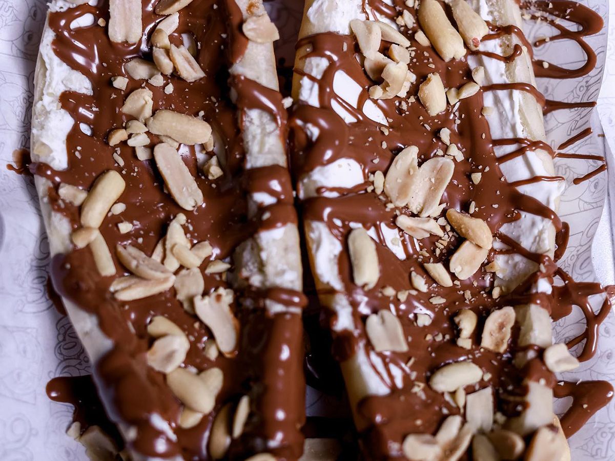 Nutella with cream
