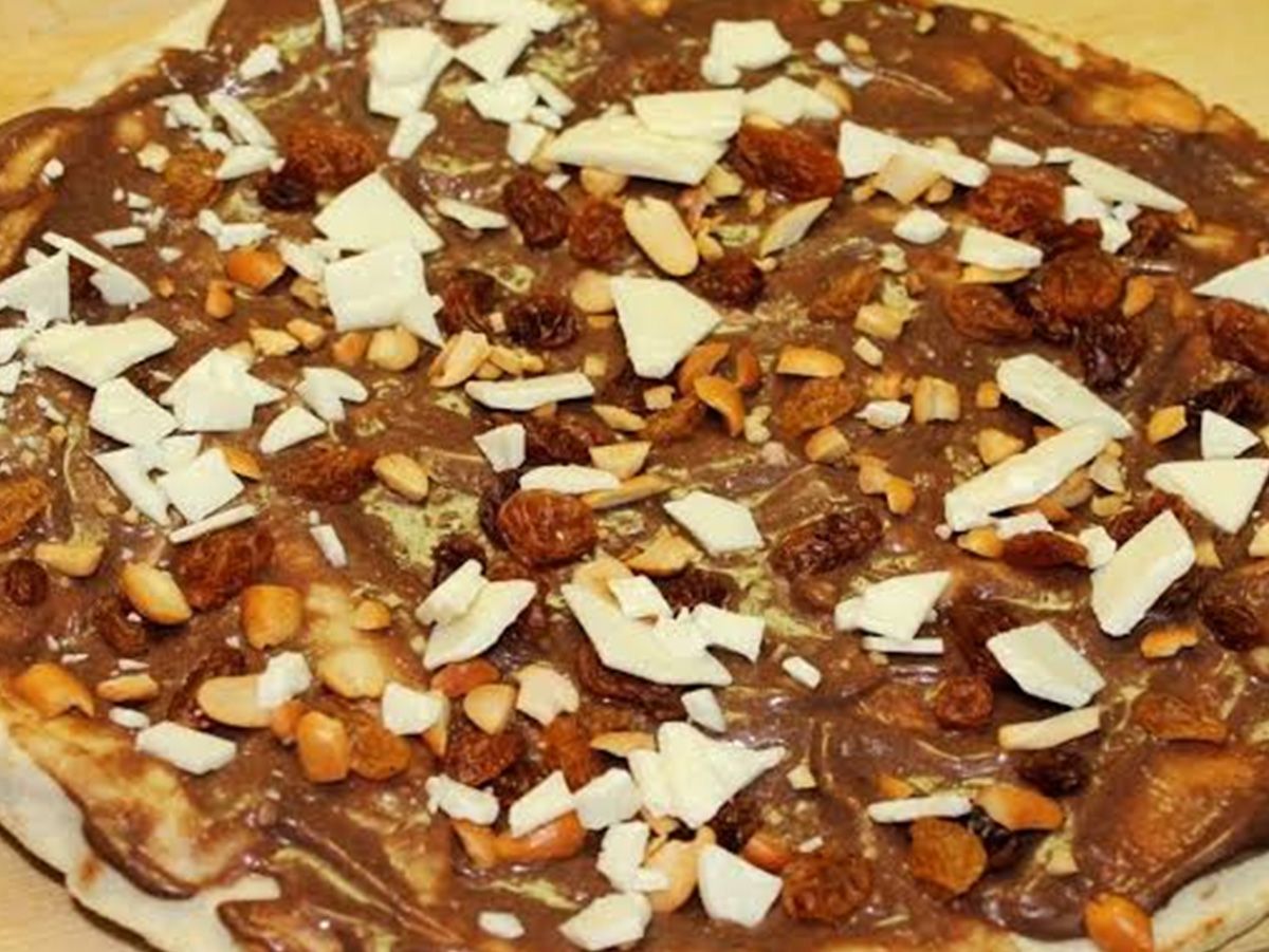 Nutella With Nuts Crepe