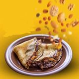 Chocolate And Nuts Crepe