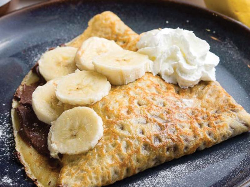 Banana Nutella Crepe
