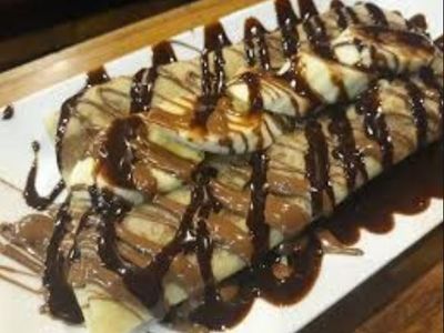 Chocolate With Banana Crepe