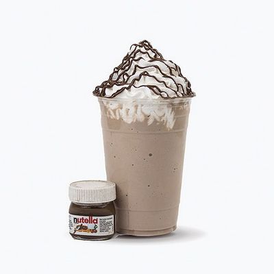 Nutella milkshake
