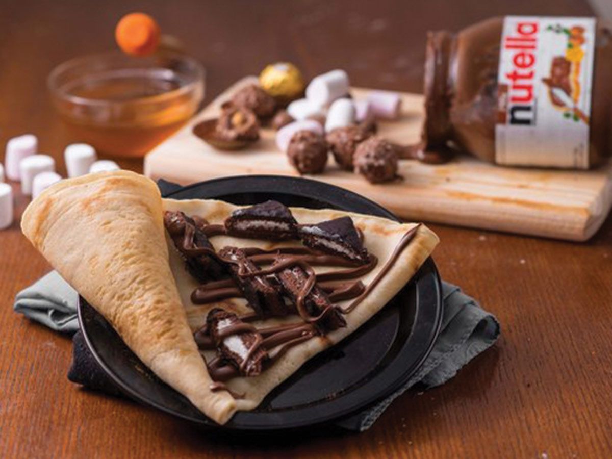 Nutella HoHos crepe
