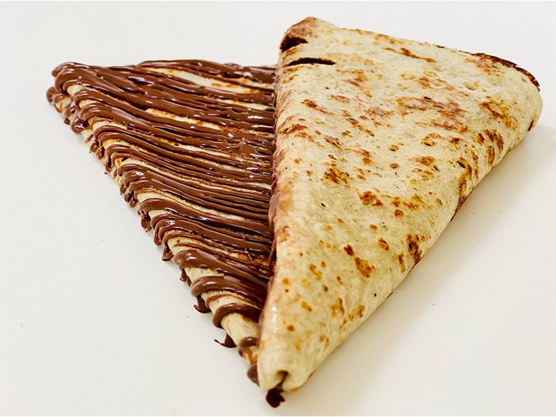 Nutella Chocolate And Nuts Oriental Pie