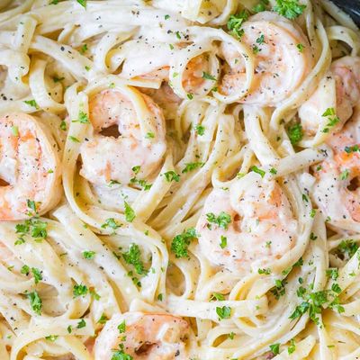 Creamy Seafood Noodles