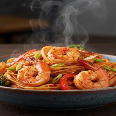 Spicy Shrimp Noodles