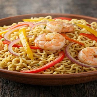 Shrimp Egg Noodles