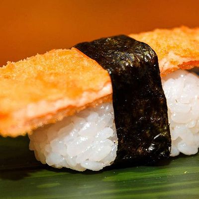 Nigiri Salmon Tempura