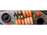 Fried Salmon Sushi Nigiri