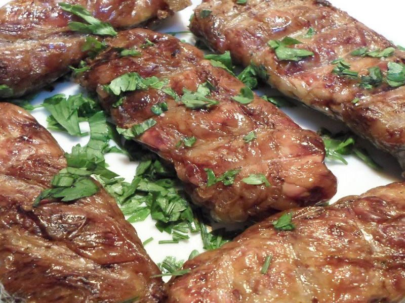 Charcoal Grilled Lamb Nefa