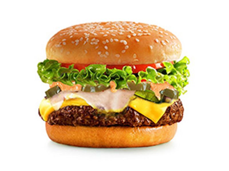 Jalapeno Pringus Burger Sandwich