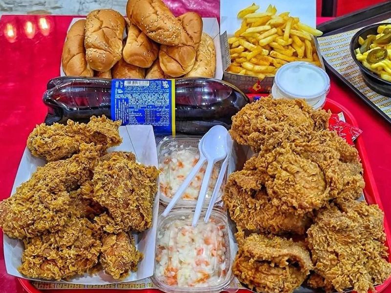 Hangover Box Chicken Meal