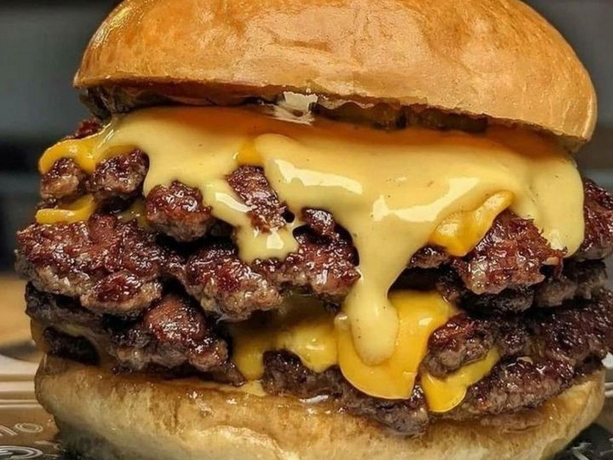 Honey Mustard Burger Double