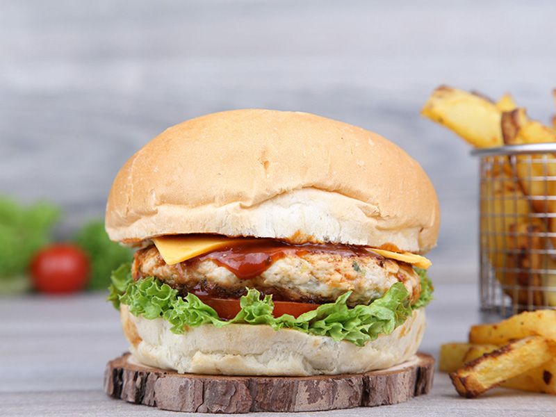 Hot Grilled Chicken Sandwich