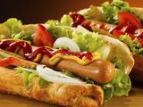 Hot dog sandwich
