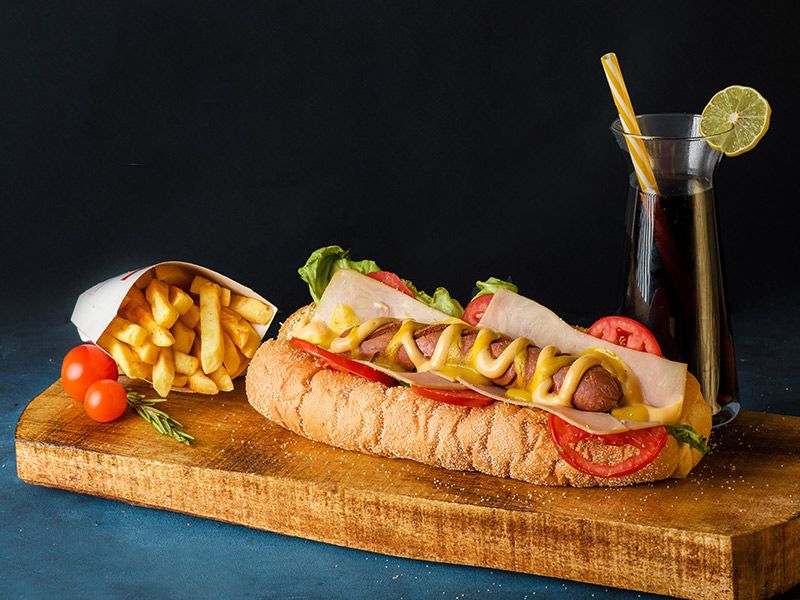 Hot Dog Sandwich