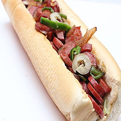 Bikini Hot Dog Sandwich