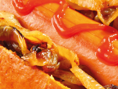 Hot Dog with Cheese Sandwich