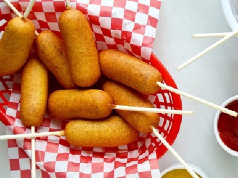 Hot Dog Fingers Kids Meal