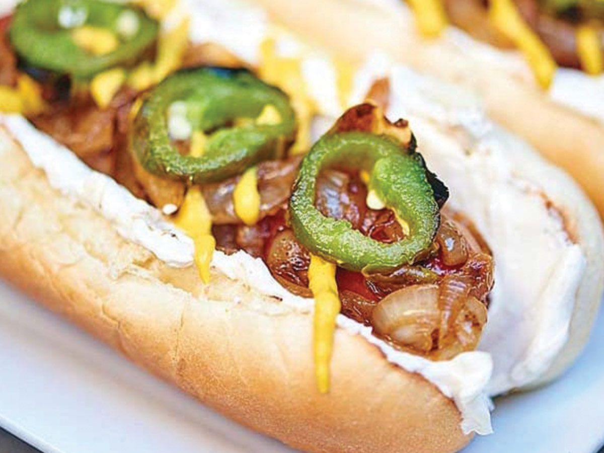 Hot Dog Fajitas Sandwich