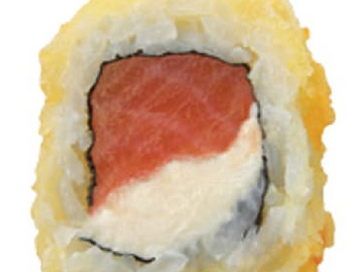 Fried hot salmon roll
