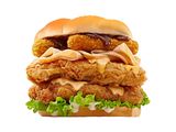 Double hot shot Burger