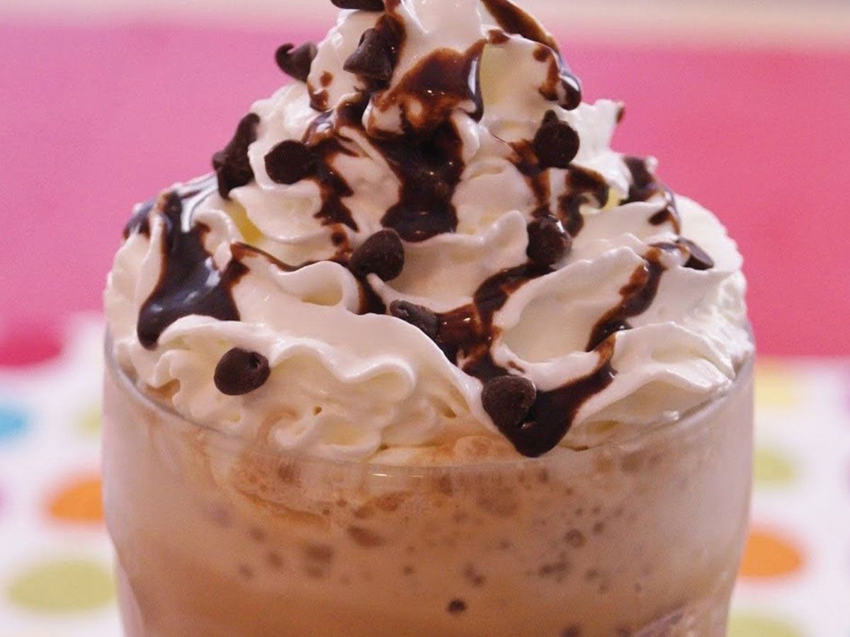 Chocolate frappe