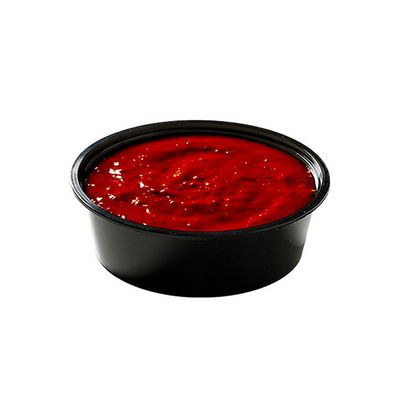 Cup of hot sauce