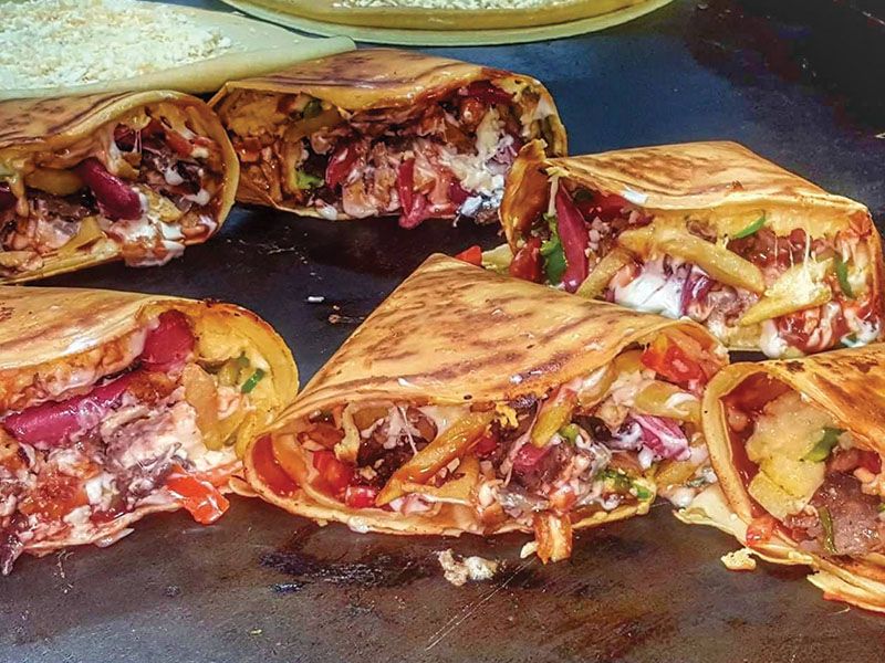 Hot Fire Crepe