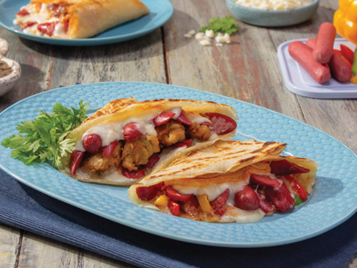 Hot Mushroom Crepe