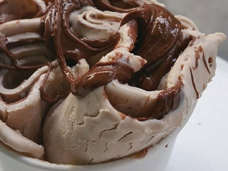 Ho hos ice cream roll