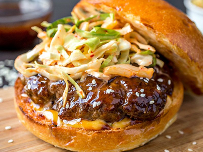 Hero Pluto Beef Burger Sandwich
