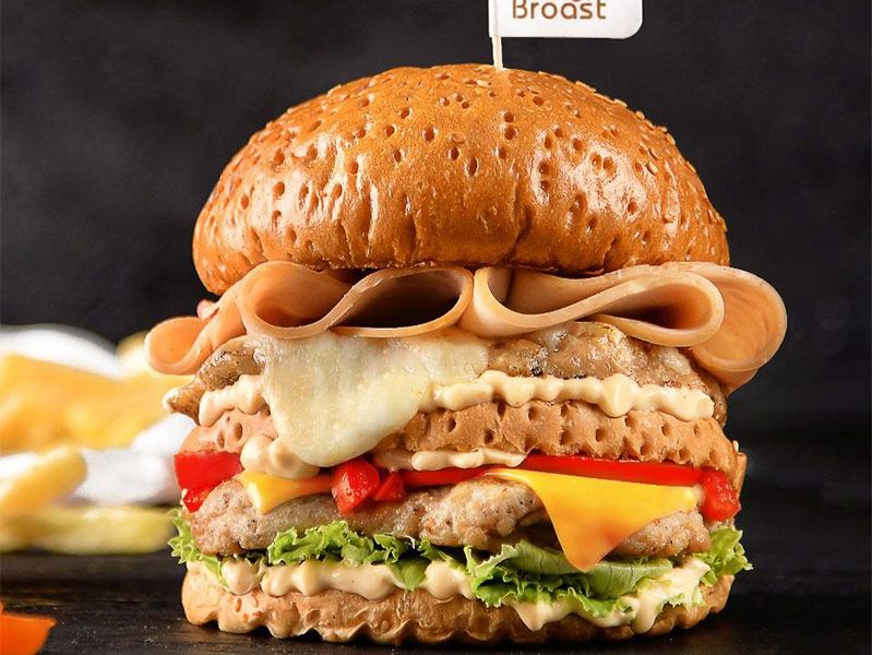 Hero Chicken Burger Sandwich