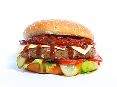 Hot Zinger Beef Burger Sandwich