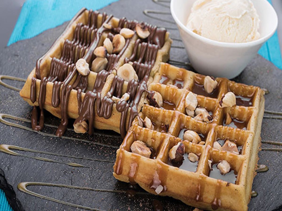 Steak Waffle