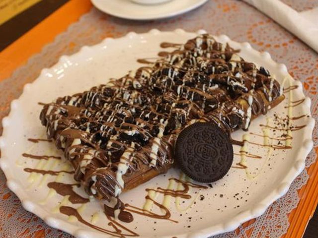 oreo waffle