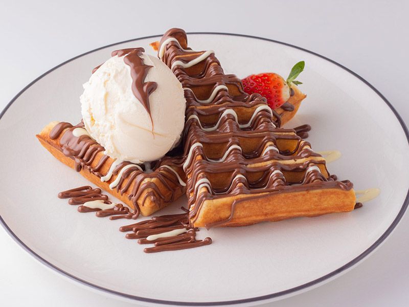 Ice Cream Waffle