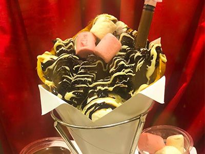 Brownies Cono Waffle