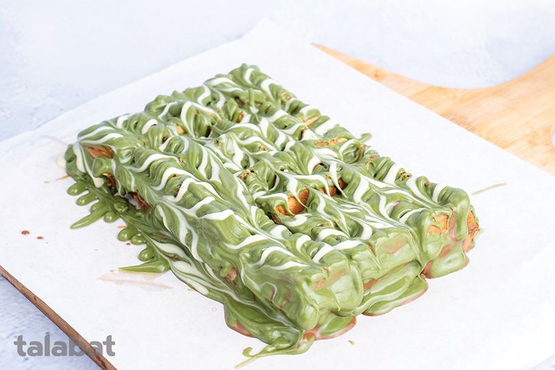 Pistachio Waffle