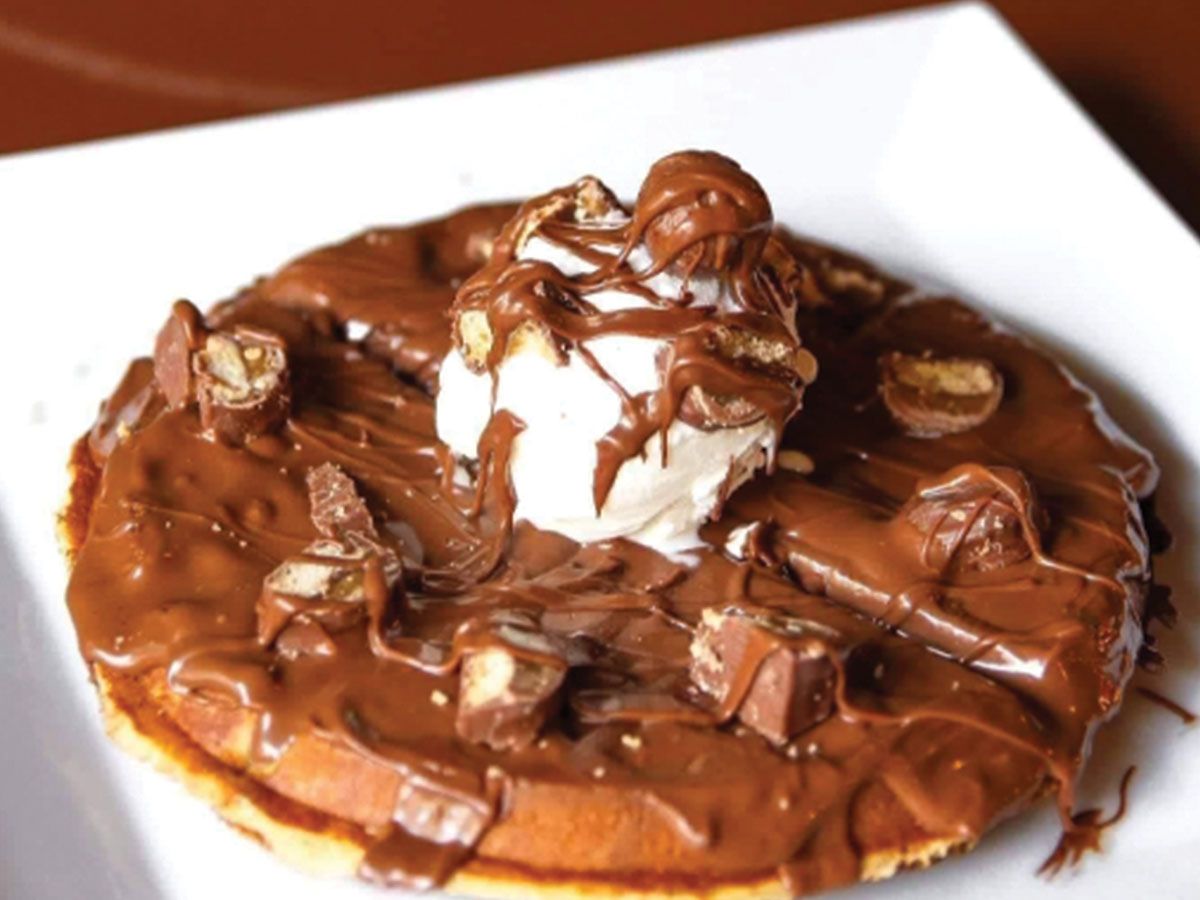Cheesecake waffle