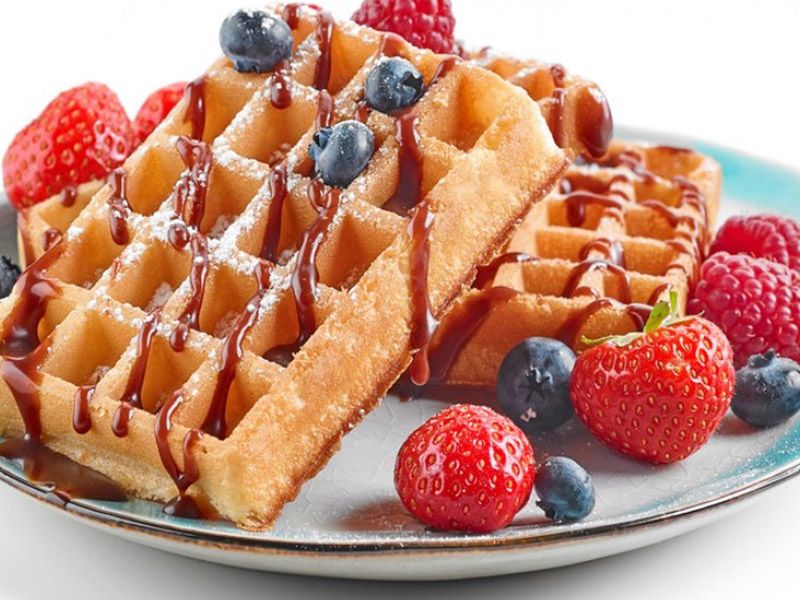 berries Waffle