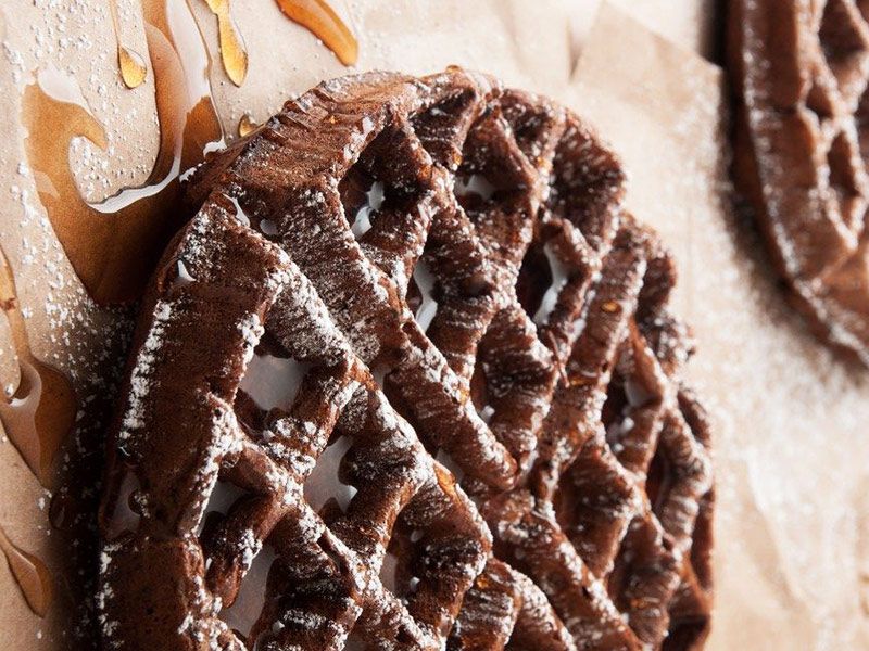 Dark Chocolate Waffle