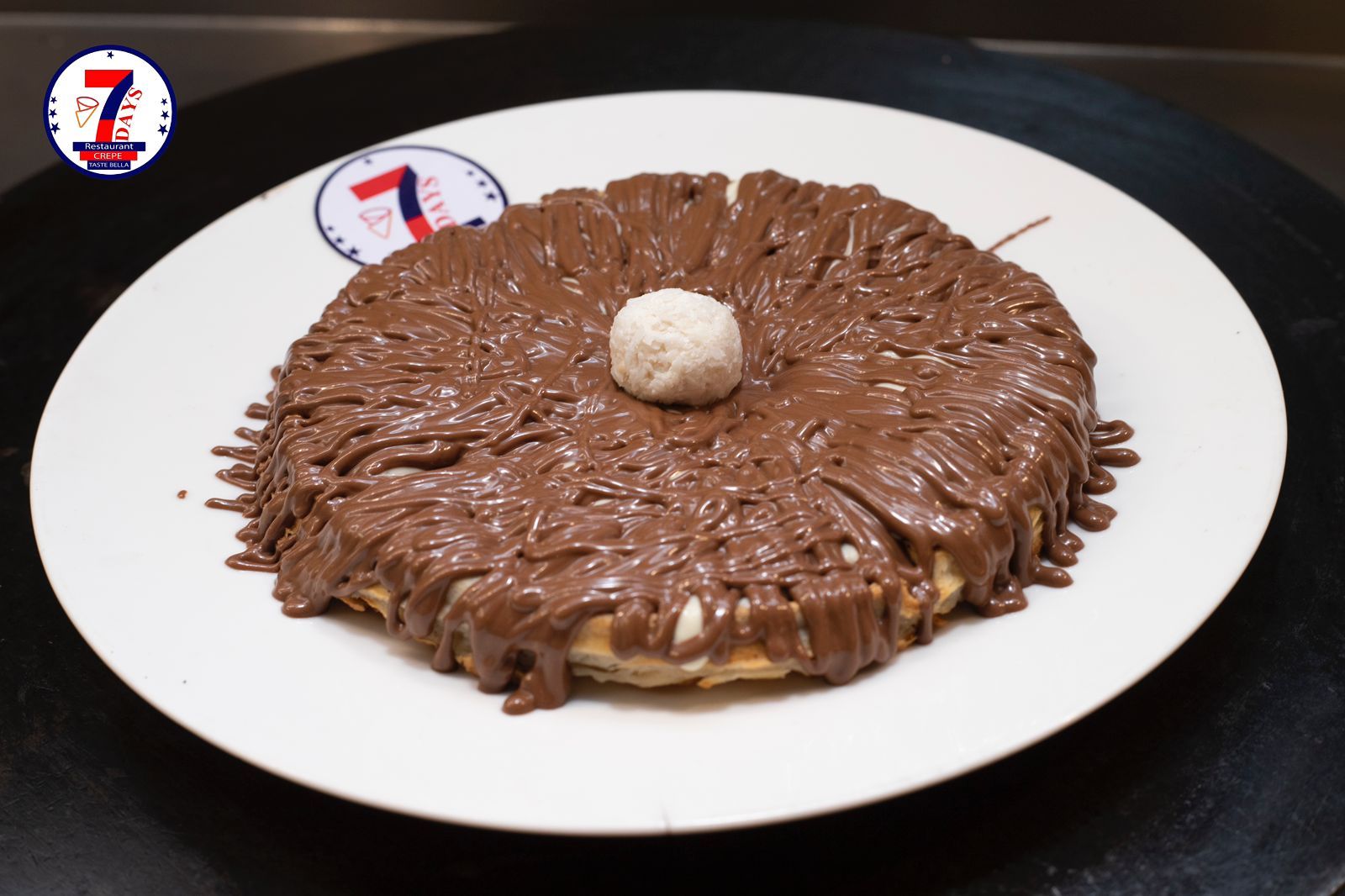 Apple Chocolate Waffle